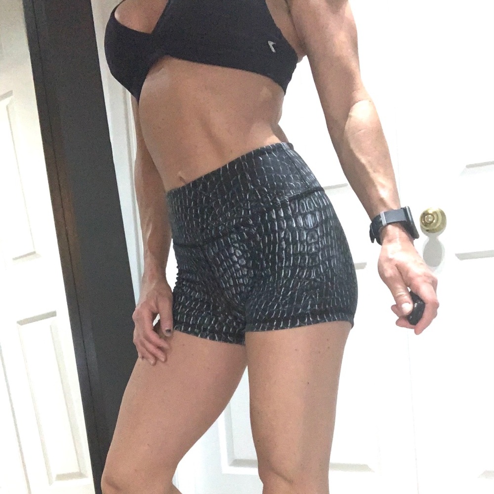 Savage barbell workout shorts